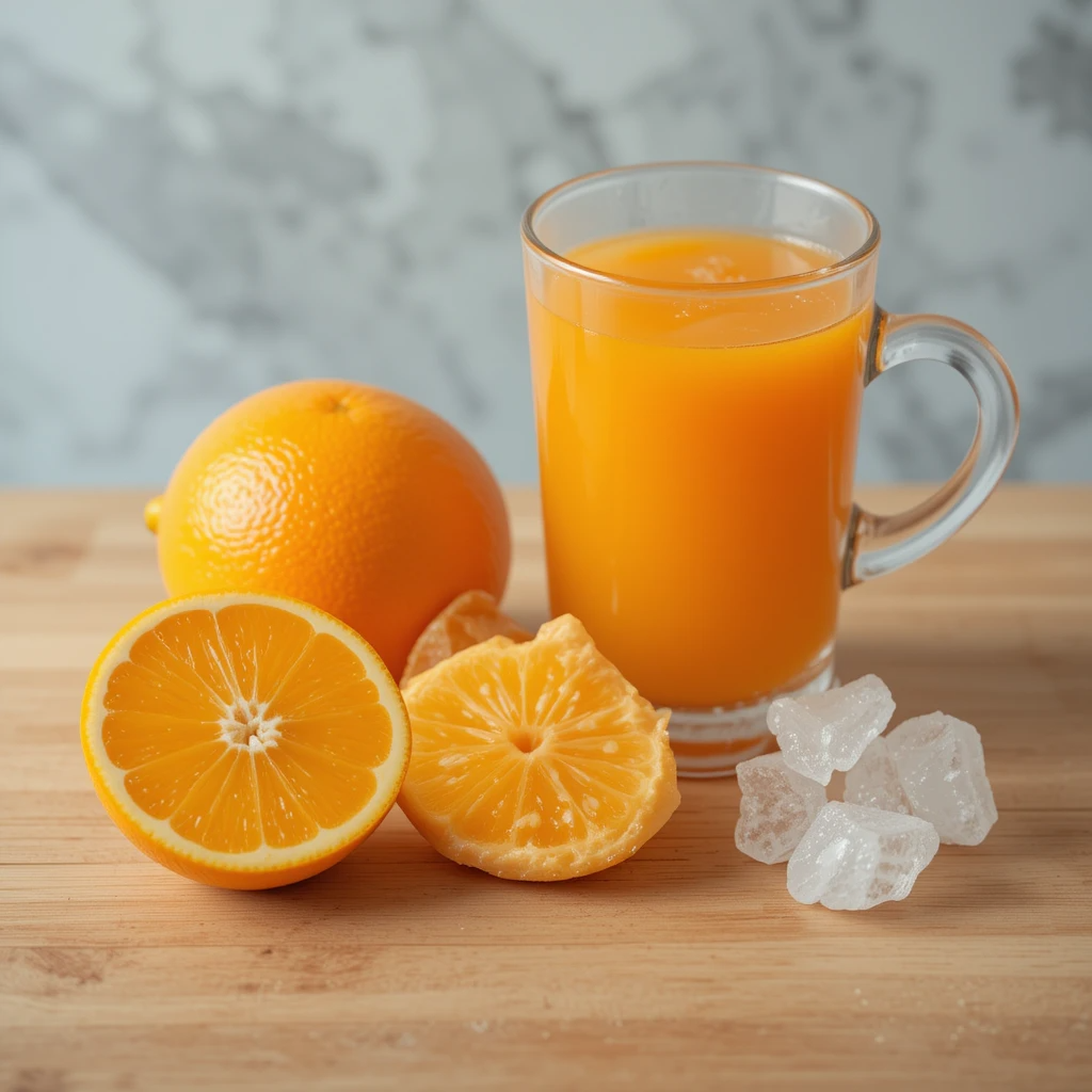 Suco de Laranja com Cenoura